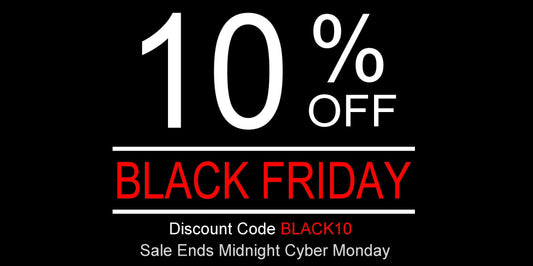 Black Friday Sale 10% OFF