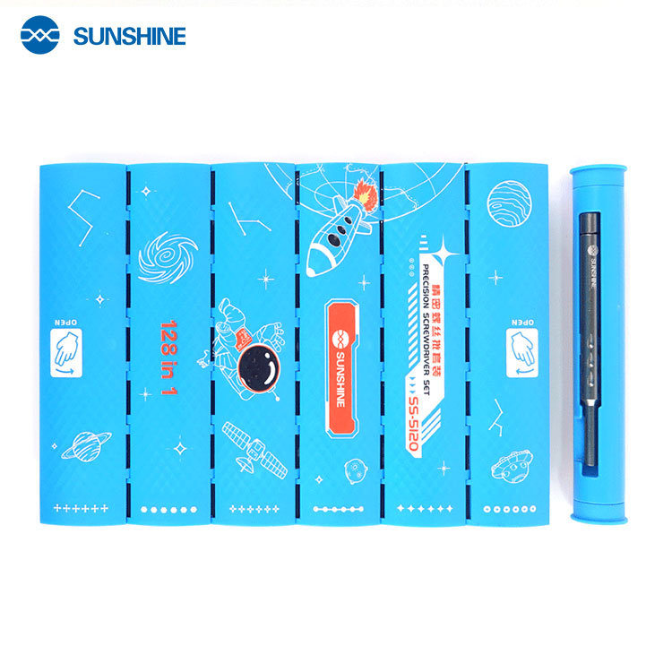 Sunshine SS5120 128 in 1 Precision Screwdriver Set For Smart Phone Repair Screwdriver FoneFunShop   