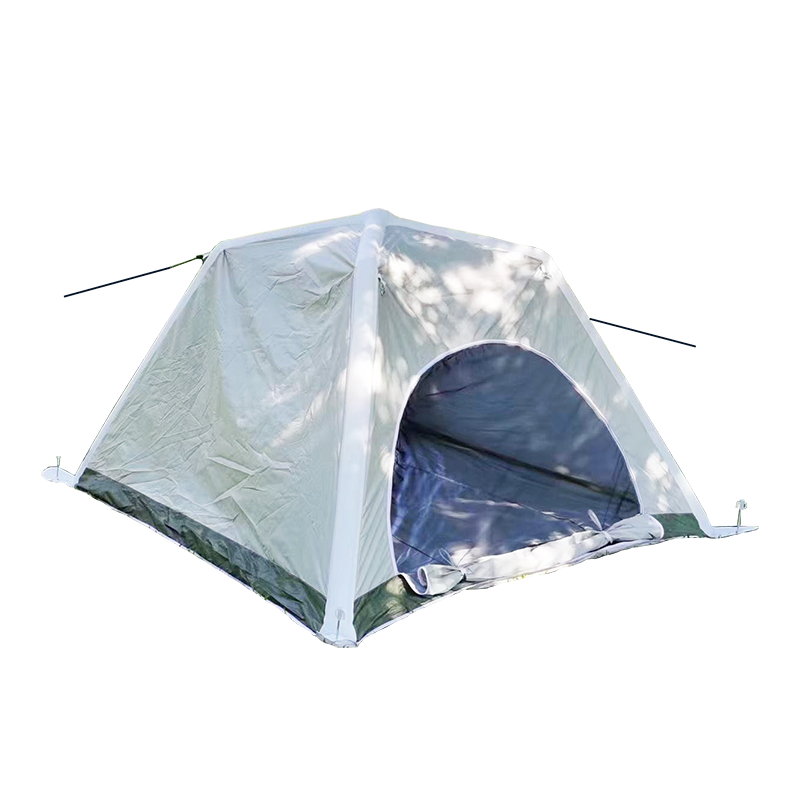 Inflatable Camping Tent 3-4 Man Quick 2 Minute Setup 2m Square Waterproof Tent FoneFunShop   