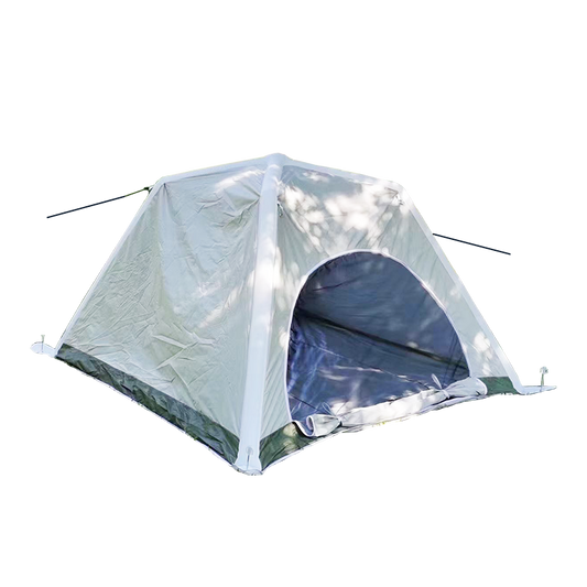 Inflatable Camping Tent 3-4 Man Quick 2 Minute Setup 2m Square Waterproof Tent FoneFunShop   