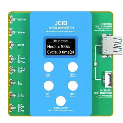 JCID Q1 Battery Quick Repair Board Read Write Programmer For iPhone Batteries Battery FoneFunShop   