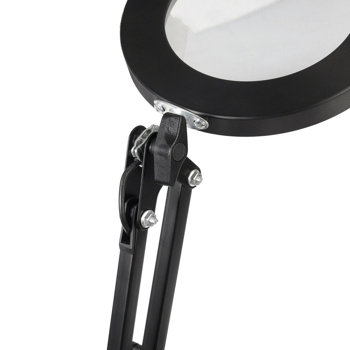 Magnifying Lamp 8X Magnifier Glass Flexible Light Desk Clamp For Phone Repair Flex FoneFunShop   