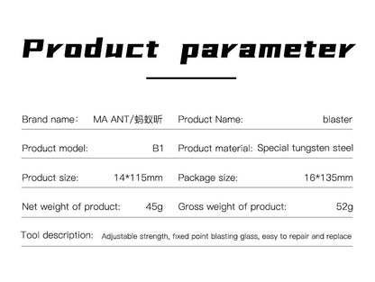 Tool For Back Glass Removal Damaged MaAnt B1 Blaster Precision Punch from Phone Tool FoneFunShop   