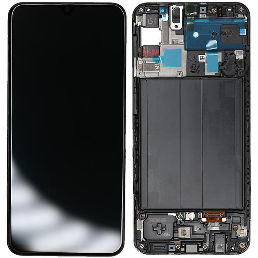 Lcd Screen For Samsung A50 A505F in Black Screen FoneFunShop   