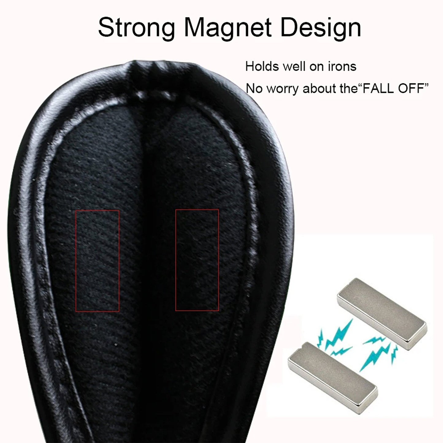 Golf Iron Head Covers With Magnetic Closure Gradient Black 10 Pcs Golf Accessorise FoneFunShop   