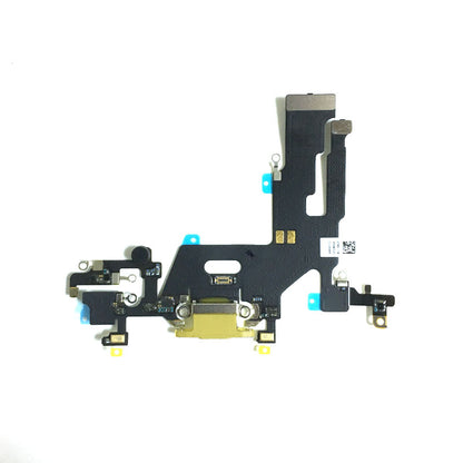 Charging Port For iPhone 11 Yellow Flex Charging Port FoneFunShop   