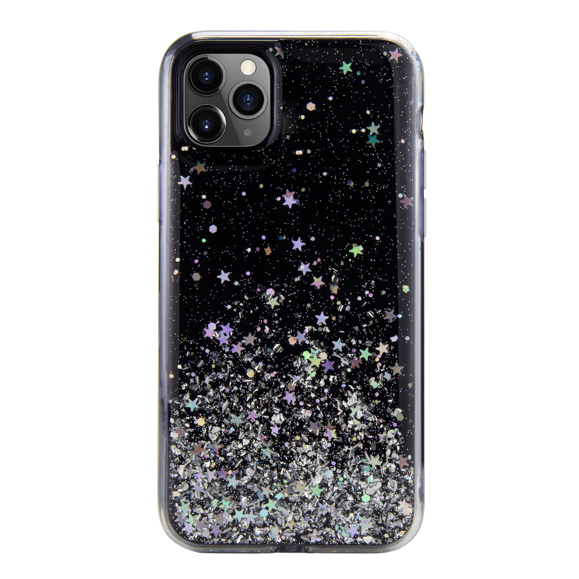 Case For iPhone 11 Pro Max Switcheasy Black Starfield Quicksand Style Case Cover FoneFunShop   