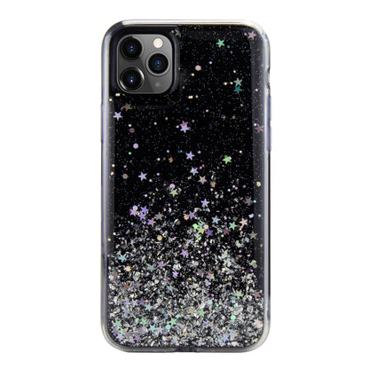 Case For iPhone 11 Pro Switcheasy Black Starfield Quicksand Style Case Cover FoneFunShop   