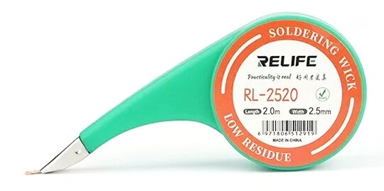 Soldering Wick 2.5mm Relife RL2520 Solder FoneFunShop   