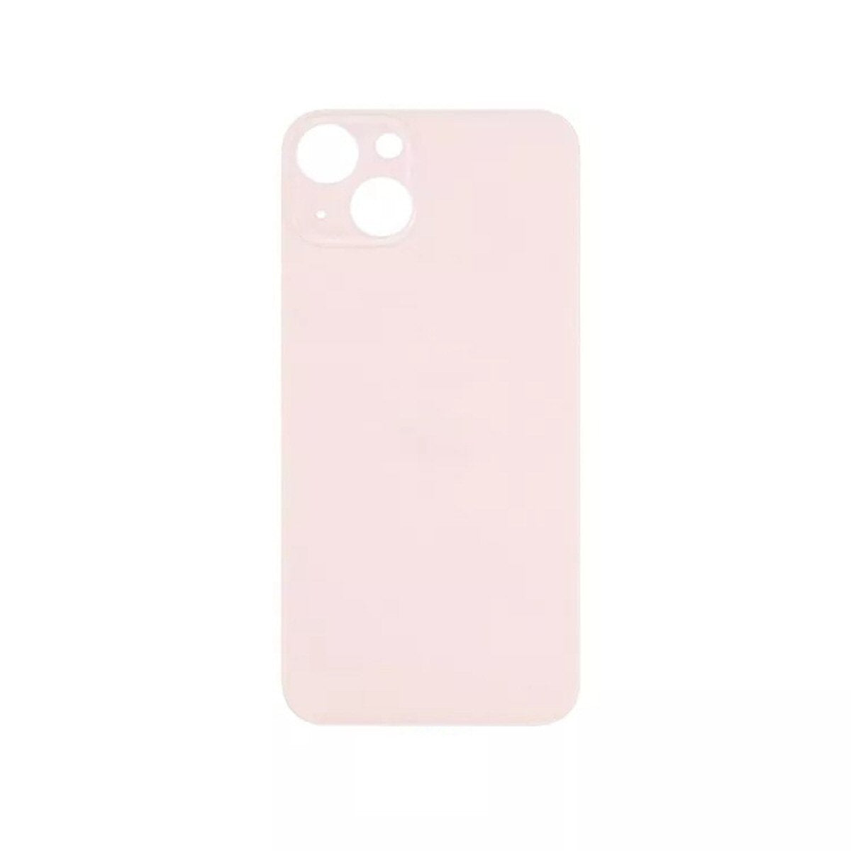 Glass Back For iPhone 13 Mini Plain In Pink Glass Back FoneFunShop   