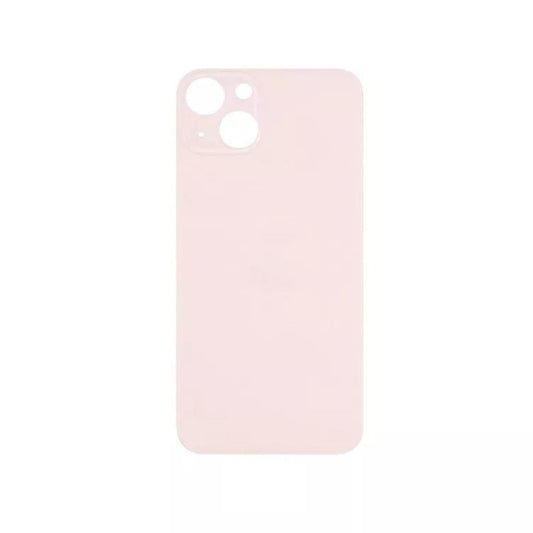 Glass Back For iPhone 13 Plain In Pink Glass Back FoneFunShop   