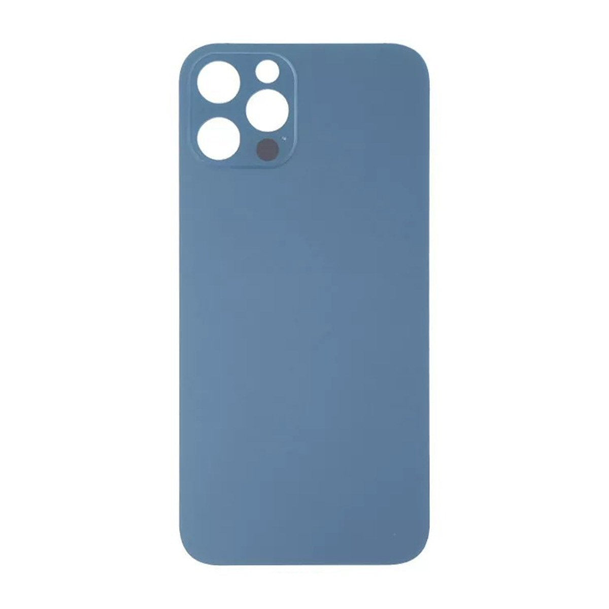 Glass Back For iPhone 13 Pro Plain in Blue Glass Back FoneFunShop   