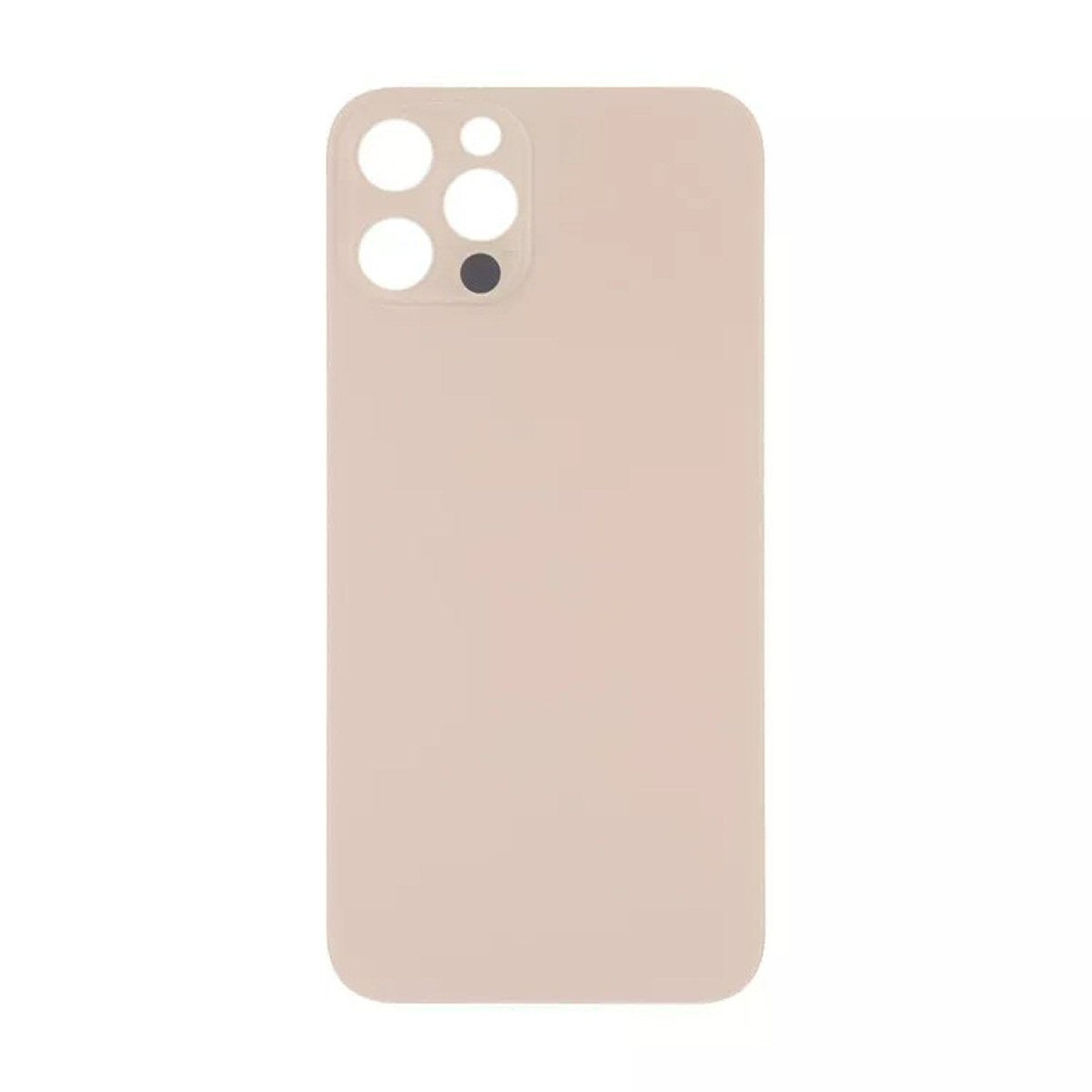 Glass Back For iPhone 13 Pro Plain in Gold Glass Back FoneFunShop   