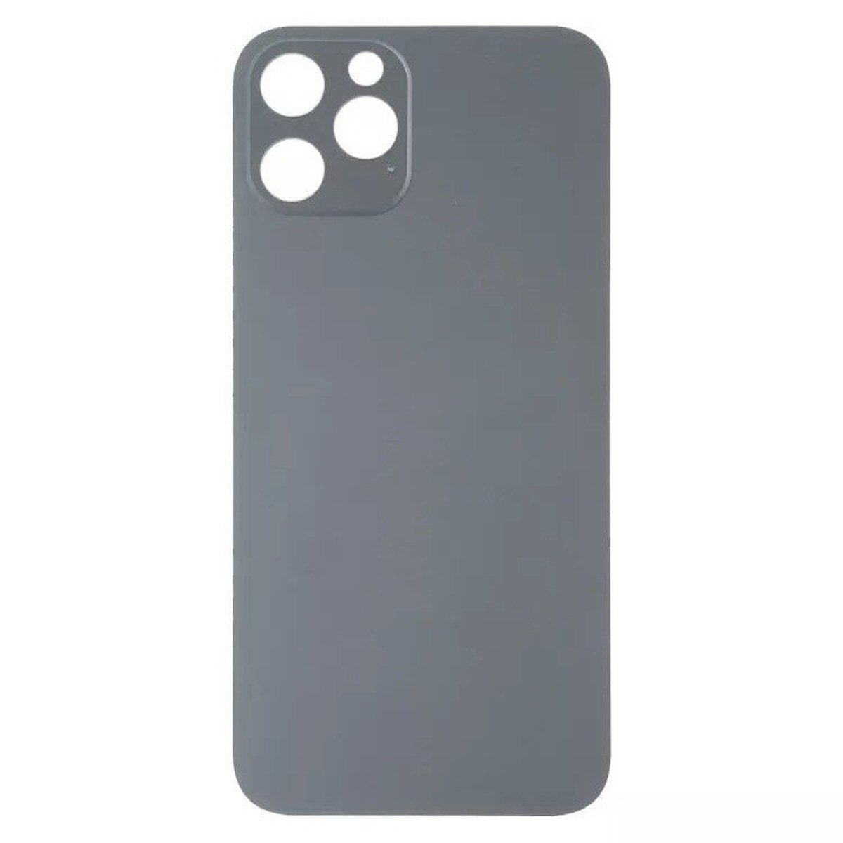 Glass Back For iPhone 13 Pro Max Plain in Black Glass Back FoneFunShop   