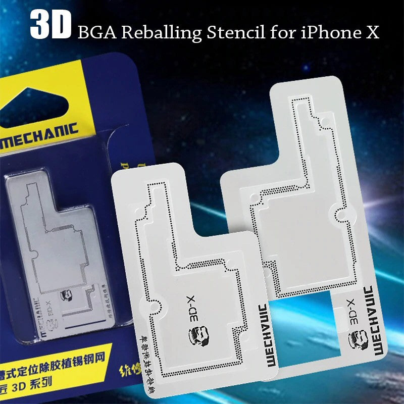 Reballing Kit For iPhone X Logic Board Mechanic 3D Phone Tools FoneFunShop   