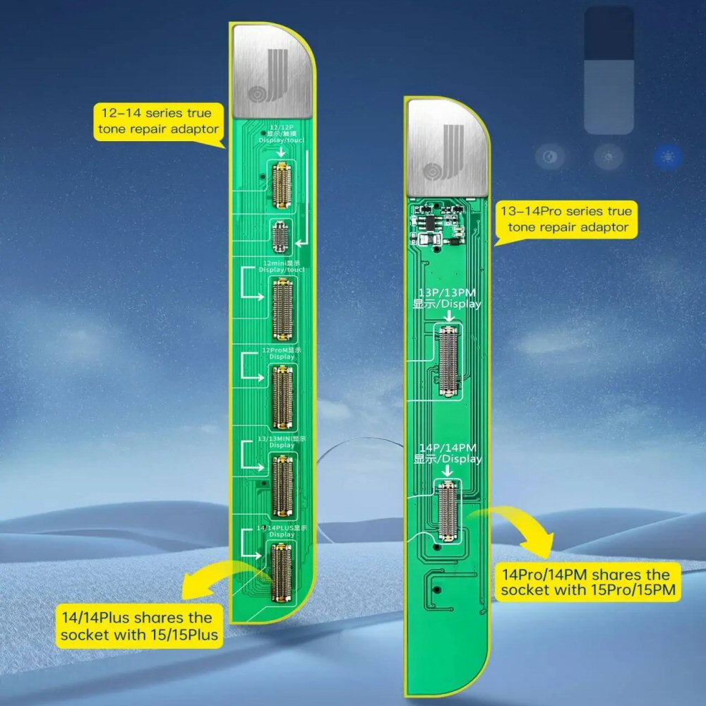 JC ID V1SE Truetone Screen Adaptor PCB Board Add On For iPhone 12 to 15 Series Jc id FoneFunShop