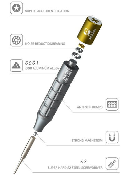 Screwdriver Set with Rotating Holder For Phone Repair Mechanic King Kong 6 Piece Screwdriver FoneFunShop   