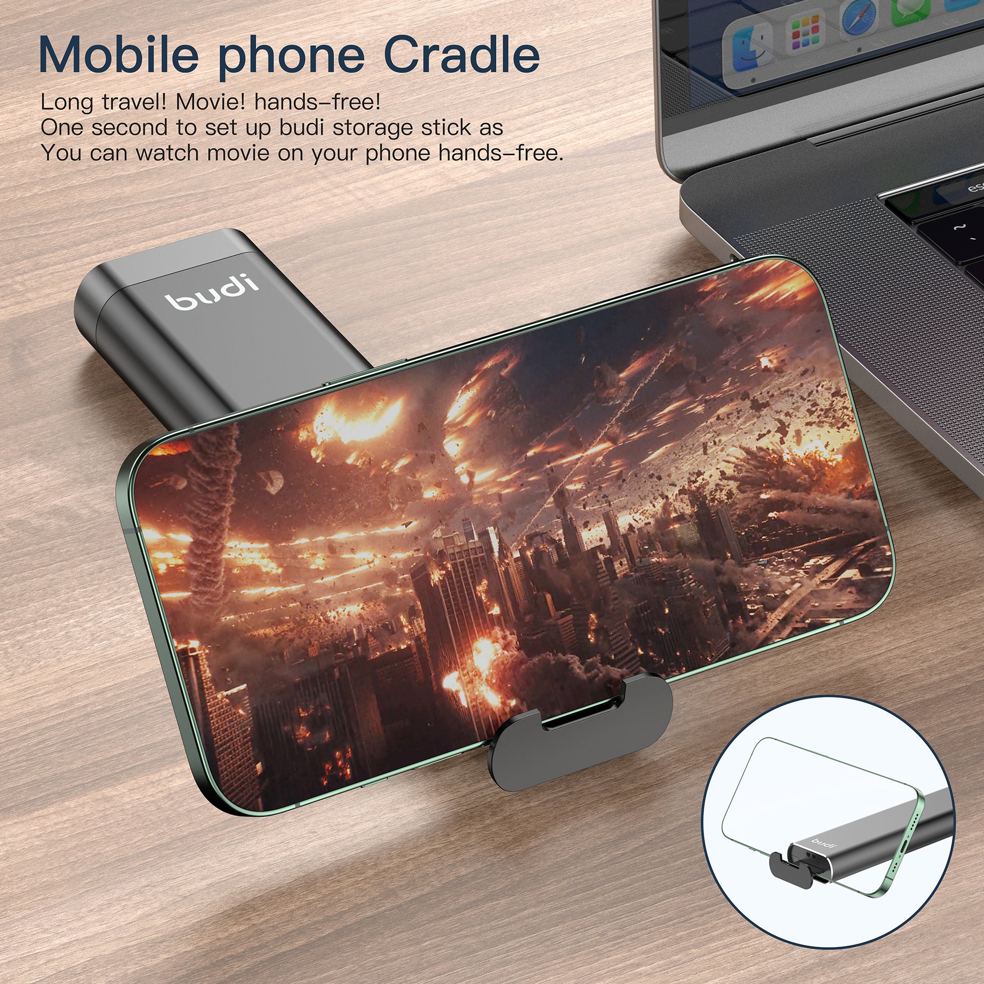 Multifunction Storage Card Reader Stick Budi USB C 3.0 Budi FoneFunShop   