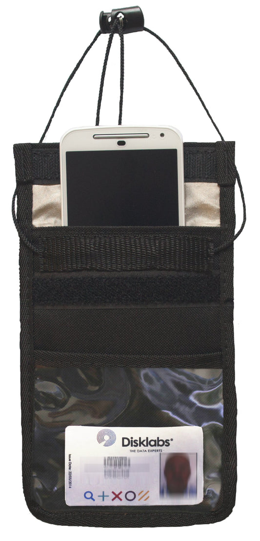 Faraday Bag Signal Blocker Disklabs ID1 RF ID Shield Faraday FoneFunShop   