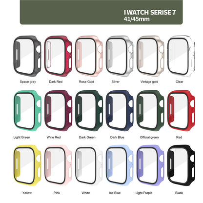 Case Screen Protector For Watch Series 7 41mm in Ice Full Body Cover Screen Protector FoneFunShop   