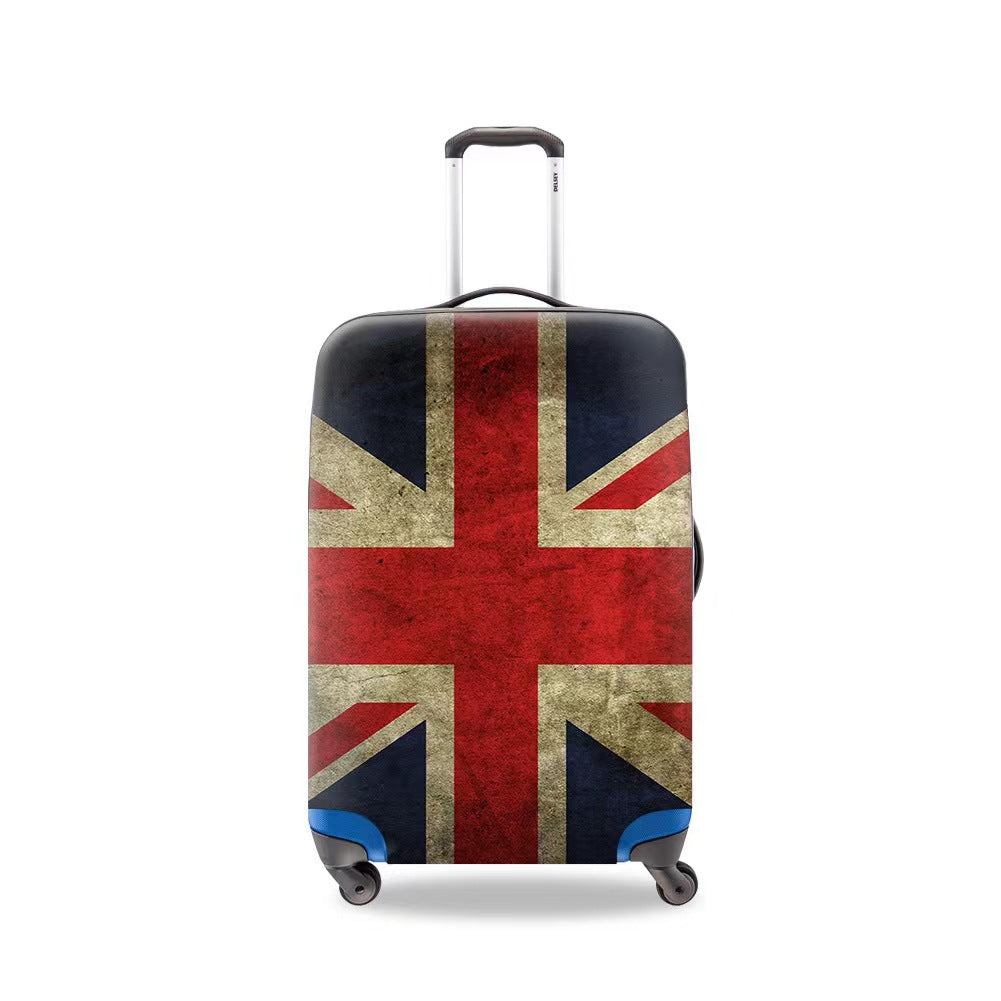 Suitcase Cover Protective Skin Elasticated Cover Union Jack 18x22 inch Small Suitcase Cover FoneFunShop   