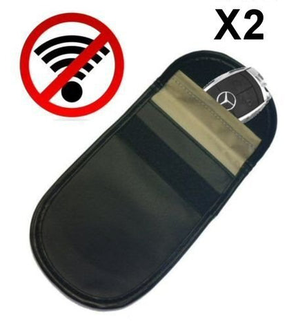 Faraday Bag Signal Blocker Safe Car Keyless Entry Fob PACK of 2 Faraday FoneFunShop   