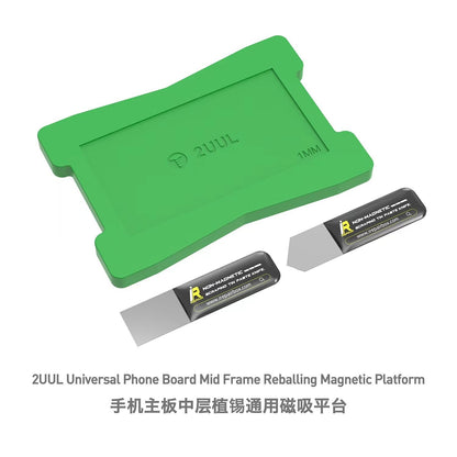 2UUL Universal Magnetic Heat Resistant Phone Board Mid Frame Rebaling PlatForm 2uul FoneFunShop   