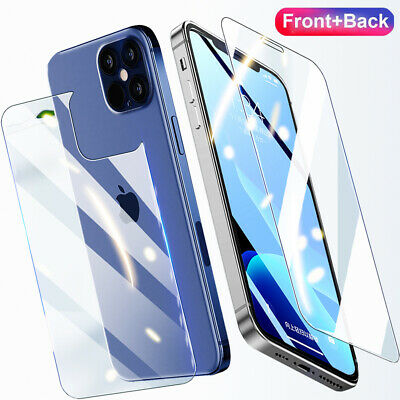 Screen Protector For iPhone 11 Full Cover Front Back Tempered Glass 9H Screen Protector FoneFunShop   