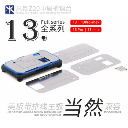 Reballing Station For iPhone 13 Series Mijing Z20 Middle Layer Phone Tools FoneFunShop   