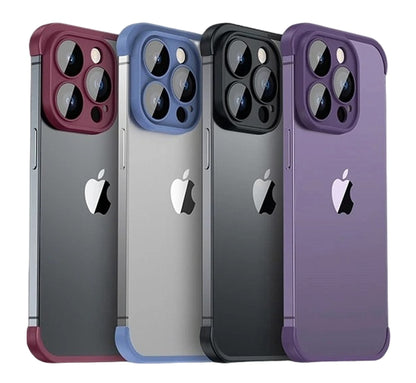 Corner Pad Protection For iPhone 13 Pro Max in Purple Case Cover FoneFunShop   