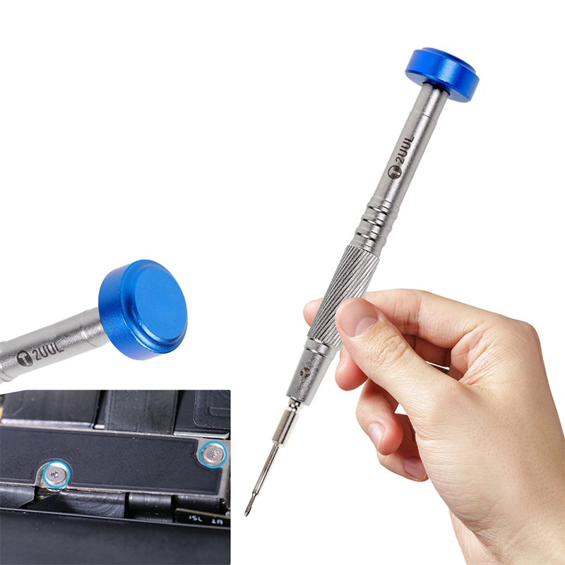 2UUL TRI Point Screwdriver T0.6 Combat For Phone Repair Blue Screwdriver FoneFunShop   