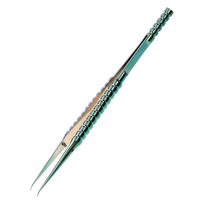 2UUL Ti02 Angled Tweezers Titanium Alloy Ultra Precice For Micro Soldering Solder FoneFunShop   