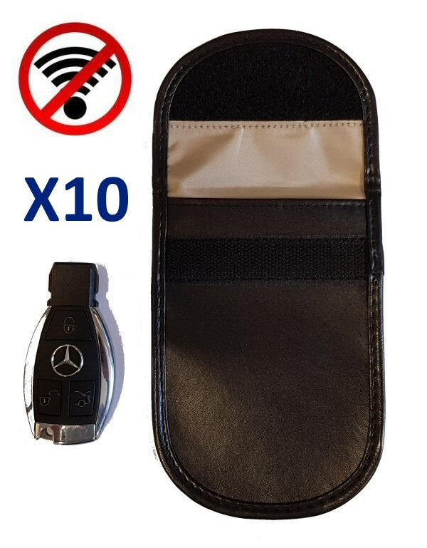 Faraday Bags Signal Blocker For Car Keyless Entry Fob BULK PACK of 10 Faraday FoneFunShop   