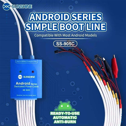 Sunshine SS905c Dedicated DC Power Cables For Android Logic Board Cable FoneFunShop   