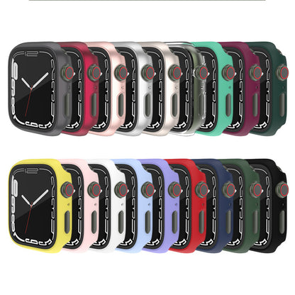 Case Screen Protector For Watch Series 7 41mm in Clear Full Body Cover Screen Protector FoneFunShop   