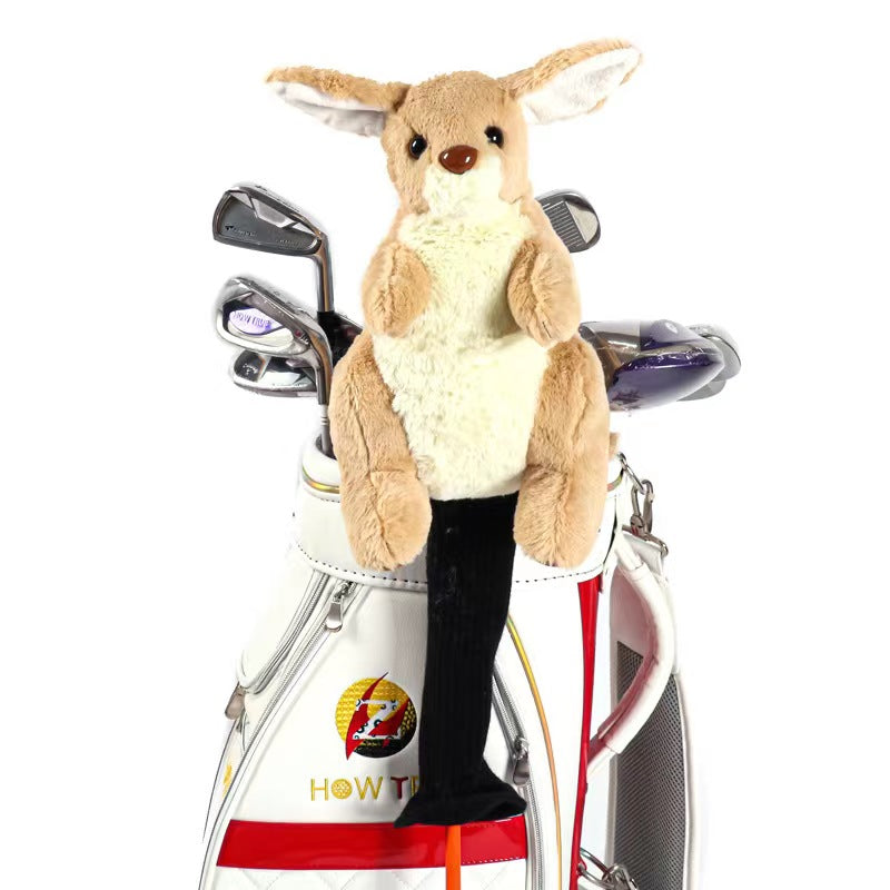 Fluffy kangaroo big Golf Club Wood Head Cover For #1 Driver Golf FoneFunShop   