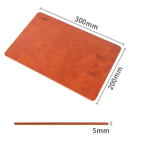 Wireless Charger Mouse Mat YK in Red Charger FoneFunShop   