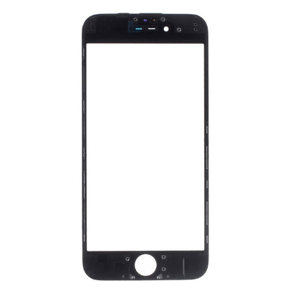 Glass Lens For iPhone 6 on Frame with OCA Layer Cold Press Black 3 in 1 Lens FoneFunShop   