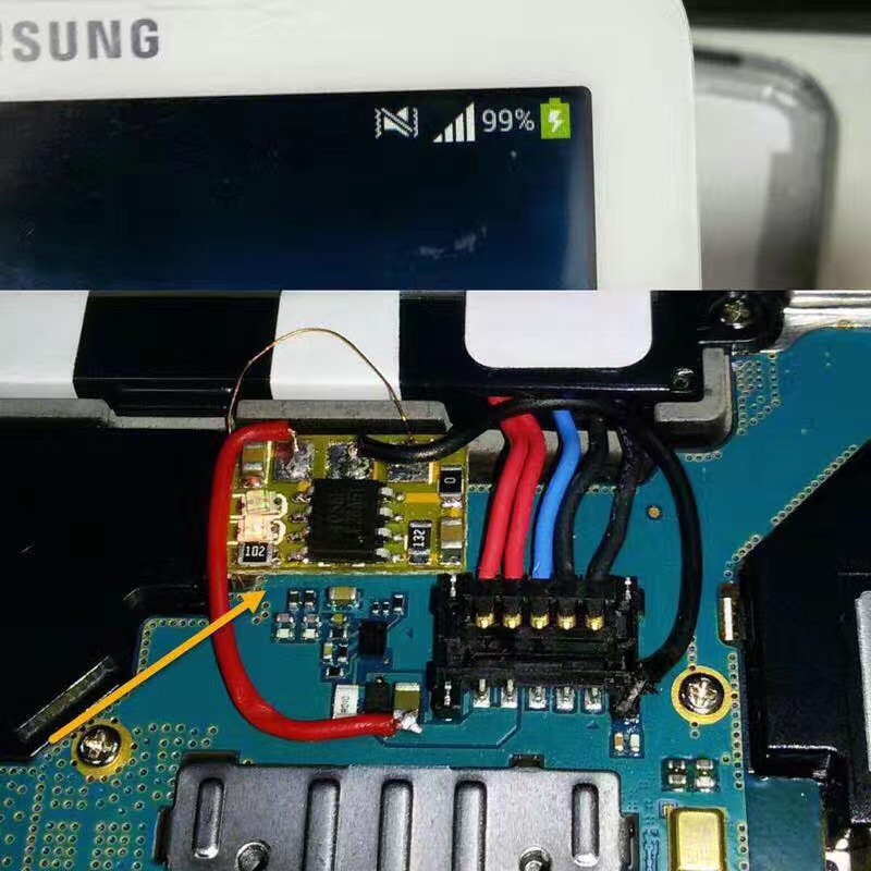 Easy Charge Chip Bypass Faulty Phone Charging IC to Charge up Battery Battery FoneFunShop   