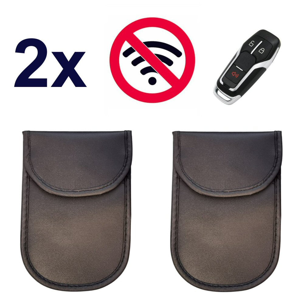 Faraday Bag Signal Blocker Safe Car Keyless Entry Fob PACK of 2 Faraday FoneFunShop