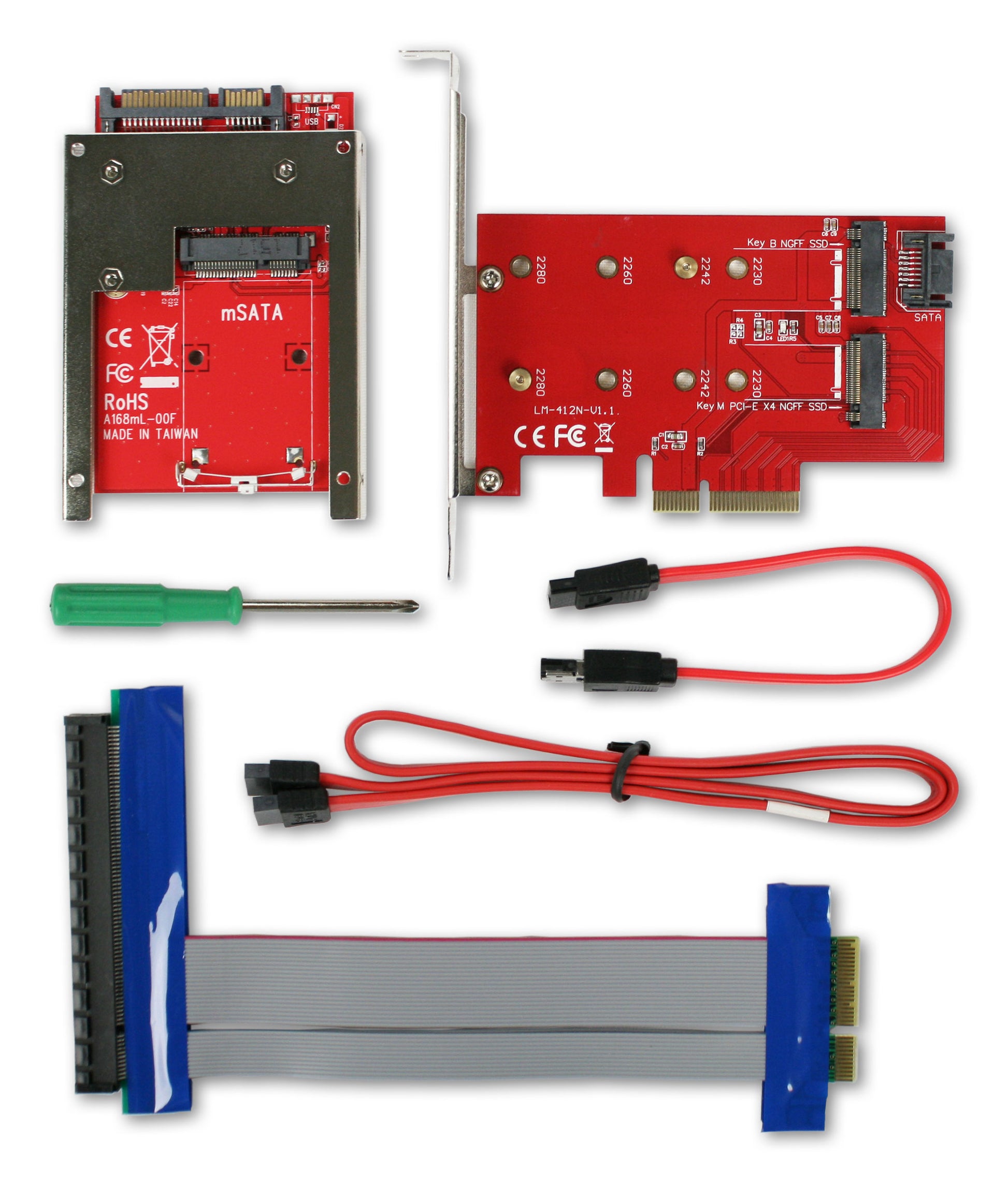 Cru WiebeTech 30090-0000-0001 Ditto PCIe Adapter Bundle Wiebe Cru FoneFunShop   