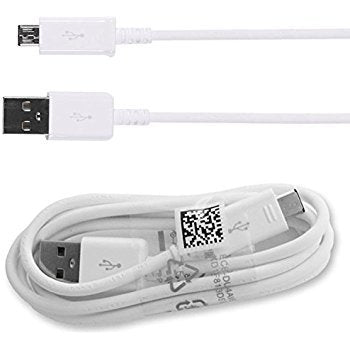 Micro USB Data Cable 1m White Cable FoneFunShop   