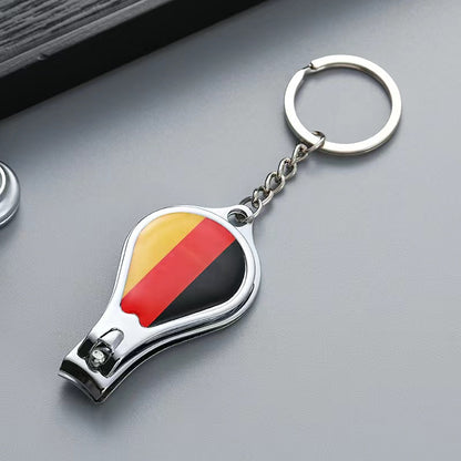 Keychain Bottle Opener Nail Clipper Keyring Germany Bottle Opener FoneFunShop   