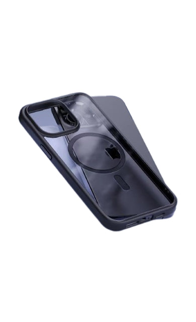 Case For iPhone 15 Shockproof Black Magnetic Case Cover FoneFunShop   