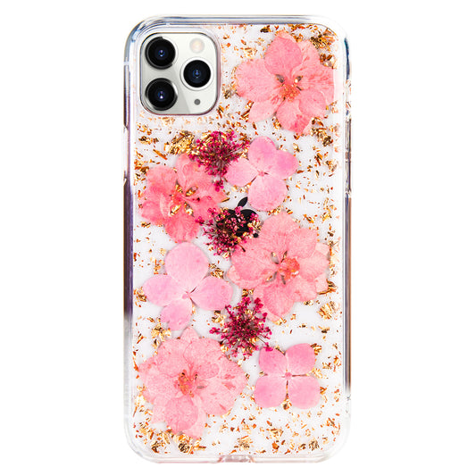 Case For iPhone 11 Pro Max KDOO Flowers Pink Case Cover FoneFunShop   