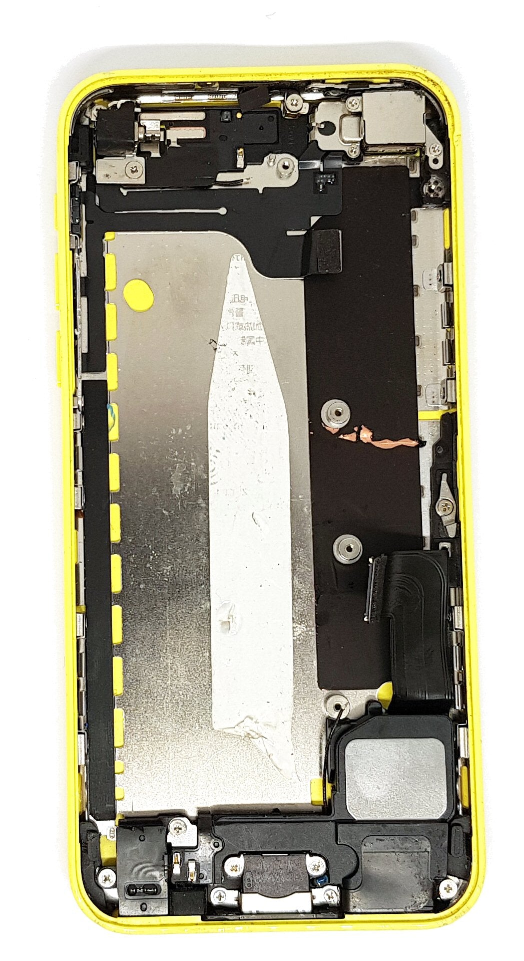 Housing For iPhone 5C Preowned Genuine Yellow With Parts Used Housing FoneFunShop   