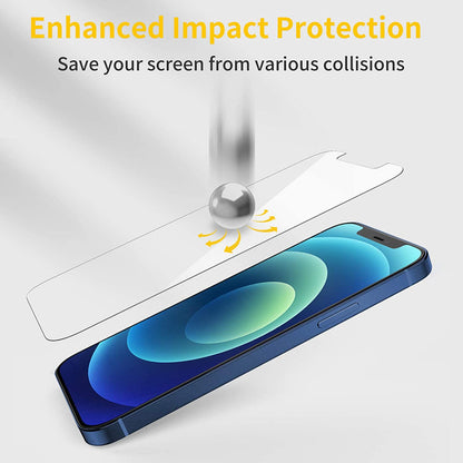 Screen Protector For iPhone 14 Pro Max 3x Triple pack Tempered Glass Screen Protector FoneFunShop   