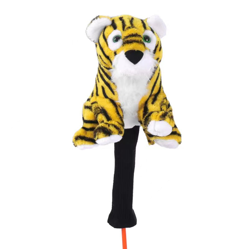 Fluffy tiger big Golf Club Wood Head Cover For #1 Driver Golf FoneFunShop   