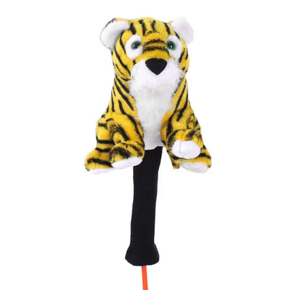 Fluffy tiger big Golf Club Wood Head Cover For #1 Driver Golf FoneFunShop   