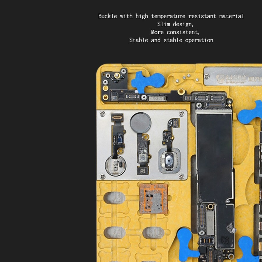 Fingerprint Repair PCB Holder Mechanic MR9 Logicboard For iPhone XR 8 8P  FoneFunShop   